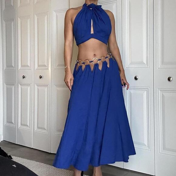 Cult Gaia Women's Blue Dress - Picture 2 of 8